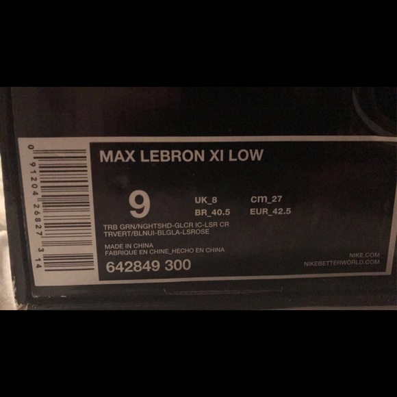 {NEW} Nike Lebron XI - Picture 3 of 3